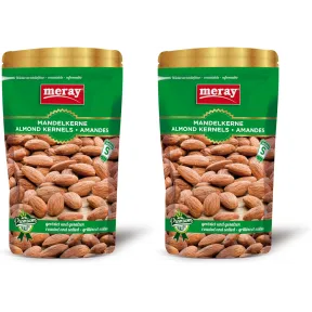 Paquete de 2 Almendras Tostadas y Saladas MERAY 150g