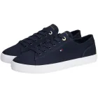 Zapatillas de lona para mujer TOMMY HILFIGER TH Foxing