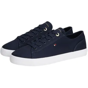 Zapatillas de lona para mujer TOMMY HILFIGER TH Foxing