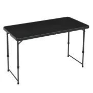 Mesa plegable portátil 1.2m, 4 alturas, con asa de transporte