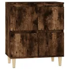 Aparador de madera contrachapada 60 × 35 × 70 cm para salón