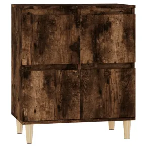 Aparador de madera contrachapada 60 × 35 × 70 cm para salón