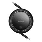Cable USB-C retráctil Baseus Free2Draw Mini 100W 1m Negro