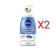 Desmaquillador de Ojos Doble Acción NIVEA, 125 ml.