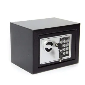 Caja Fuerte Electrónica Anti-Robo Empotrable con 2 Llaves
