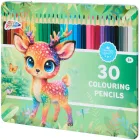 Grafix 30 unidades de lápices de colores en caja metálica