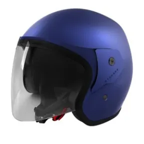 Casco Azul Jet Stormer SUN 2.0 SOLID