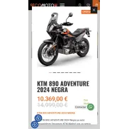 Aventura en la KTM 890 2024: Estilo y Rendimiento