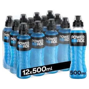 12 Botellas de Powerade Ice Storm - 500ml a 1€ cada una