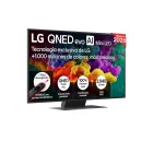 Smart TV 50" 4K LG QNED evo MiniLED AI - Modelo 2026