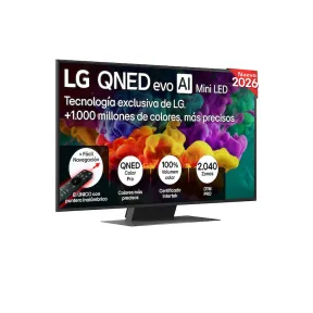 Smart TV 50" 4K LG QNED evo MiniLED AI - Modelo 2026