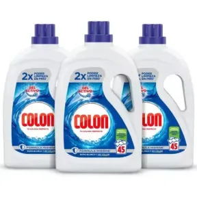 Detergente Colon Gel Activo 135 Lavados (3x45)