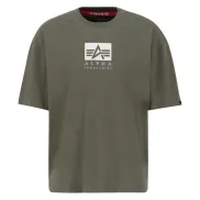 Camiseta para Hombre ALPHA INDUSTRIES Satin Logo S a 3XL