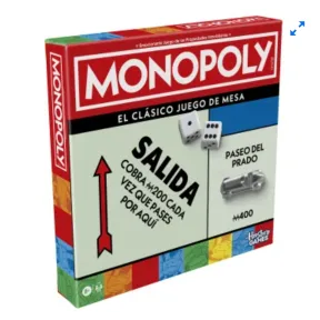 Monopoly, juego de mesa para mayores de 8 años en Carrefour.