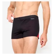 Bóxer de Natación para Hombre 900 Negro Rojo Tallas 38-44