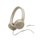 Auriculares JBL Tune 530, Diadema Plegable Beige con Pure Bass