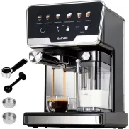 Espresso de 20 bares, doble caldera y espumador 1450W