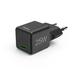 Cargador Super Mini USB-C 25W PD Qualcomm Hama