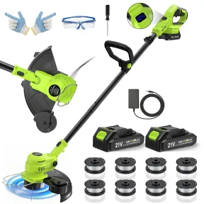Desbrozadora 21V 750W VOERJIA con pantalla LCD