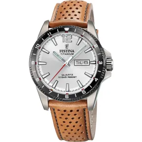 Reloj de titanio Festina de 43 mm