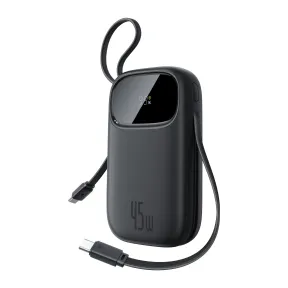 Baseus Power Bank 20.000 mAh 45W con cables USB-C integrados