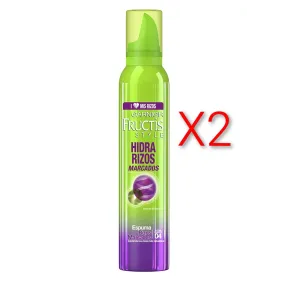Espuma Hidra Rizos Marcados 200 ml - Garnier Fructis Style