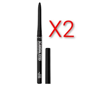 Delineador automático Rimmel London Scandal'eyes, Negro