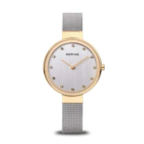 Reloj de Mujer BERING 12034 - Correa Milanesa y Zafiro