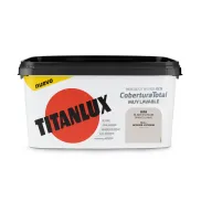 Pintura Plástica Titanlux Cobertura Total 4L Blanco Lino