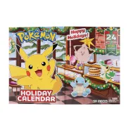 Calendario Navideño Pokémon - 16 Figuras y 8 Accesorios