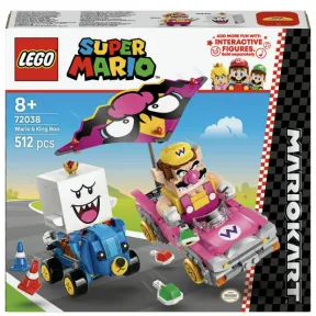 Wario y Rey Boo en LEGO Mario Kart - 72038