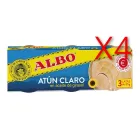 Atún Claro en Aceite de Girasol - Pack 3 Latas 65g