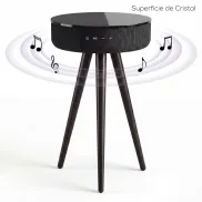 Mesa auxiliar Bluetooth con altavoz 30W y carga 2200mAh