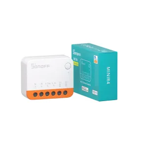 Pack de 2 Interruptores Inteligentes Wi-Fi SONOFF MINIR4 a 15,92€