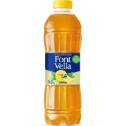 Agua mineral FONT VELLA con extracto de té limón 0,5L