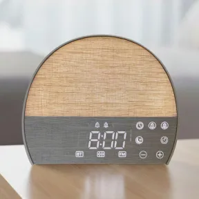 Despertador Luz Natural con Altavoz Bluetooth y Sonidos