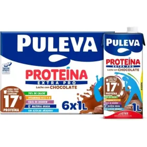 Puleva Extra Pro Chocolate 6x 1L Proteína