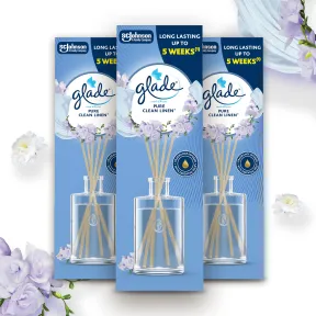 Ambientador Mikado Clean Linen con Varillas Glade