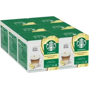 Cápsulas Nescafé Vanilla Macchiato 72 Starbucks Dolce Gusto