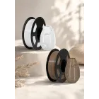 Filamento PETG 1.75mm 1KG Blanco Nieve y Marrón