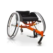 Silla ergonómica de ruedas deportivas de aluminio