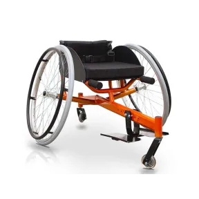 Silla ergonómica de ruedas deportivas de aluminio