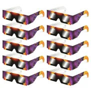Gafas Homologadas ISO 12312-2: 10 Pairs de Eclipse Solar