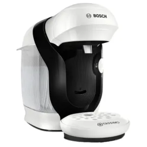 Cafetera compacta blanca Bosch Tassimo Style, 1.400 W.