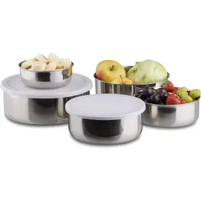 Fiambreras Herméticas de Acero Inoxidable - Set de 5 Recipientes