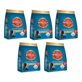 Cápsulas Descaffeinado Marcilla Gran Aroma - Pack de 5