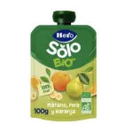 Bolsita ecológica de plátano, pera y naranja Hero Solo 100 g