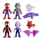 Set de Figuras de Spider-Man y Amigos: Aventuras Arácnidas