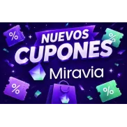 Cupones Miravia Nuevos desde el 17826 a las 18:00h