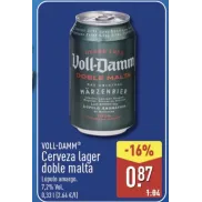Cerveza Doble Malta VOLL-DAMM Lager